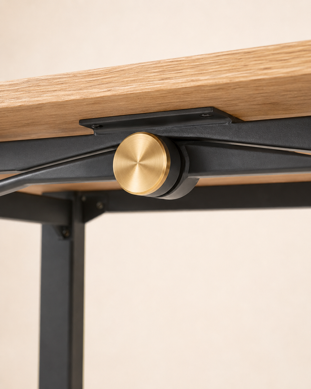 Nestiform Calder Foldable Wood and Metal Writing Desk