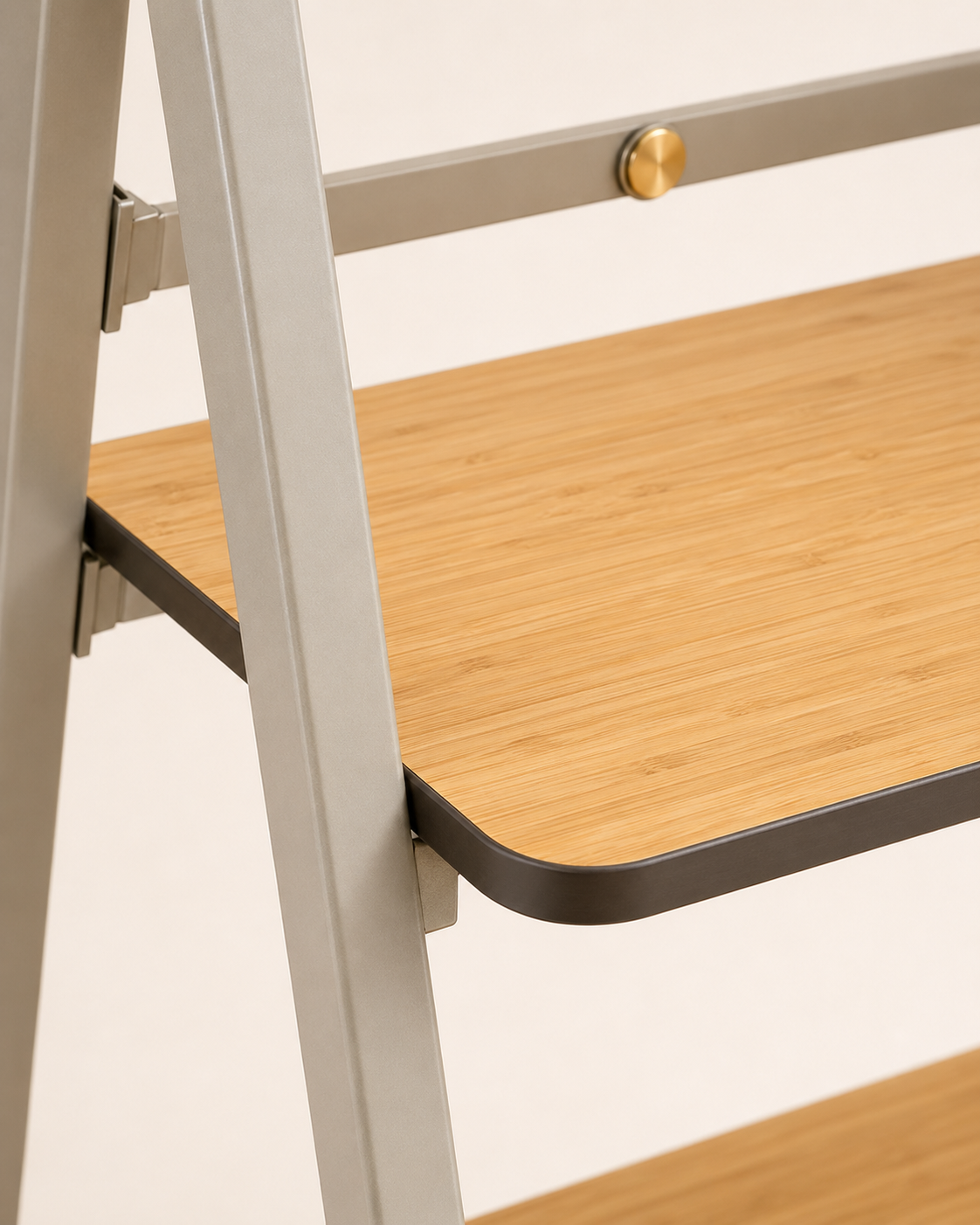 Nestiform Rowan 3-Tier Folding Ladder Storage Shelf