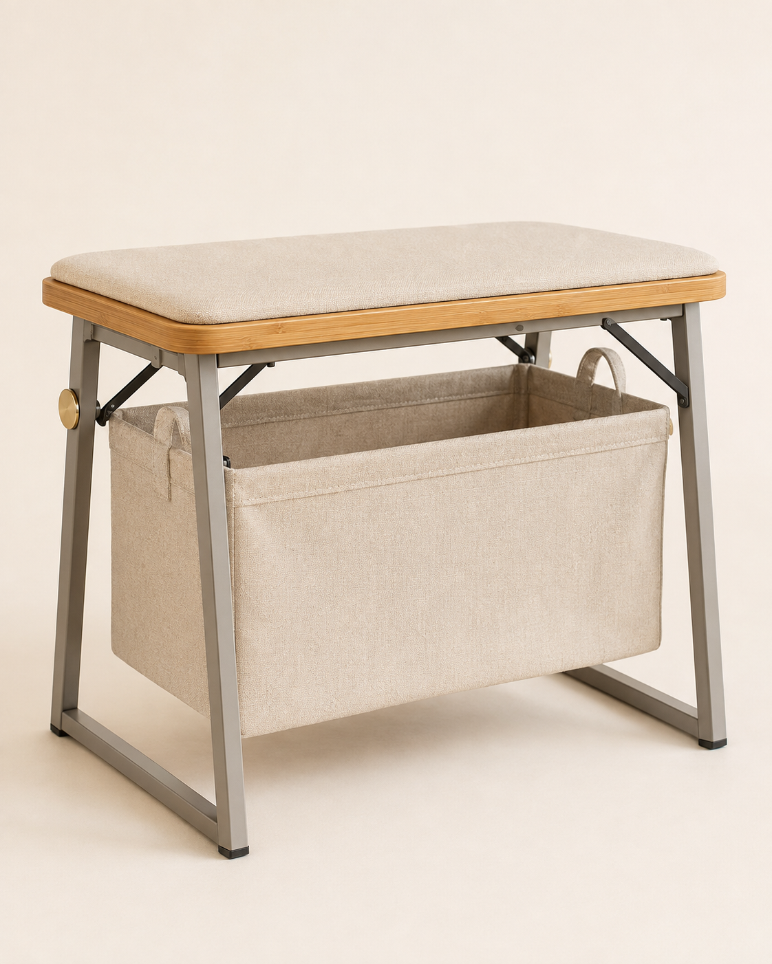 Nestiform Haven Foldable Laundry Hamper Bench