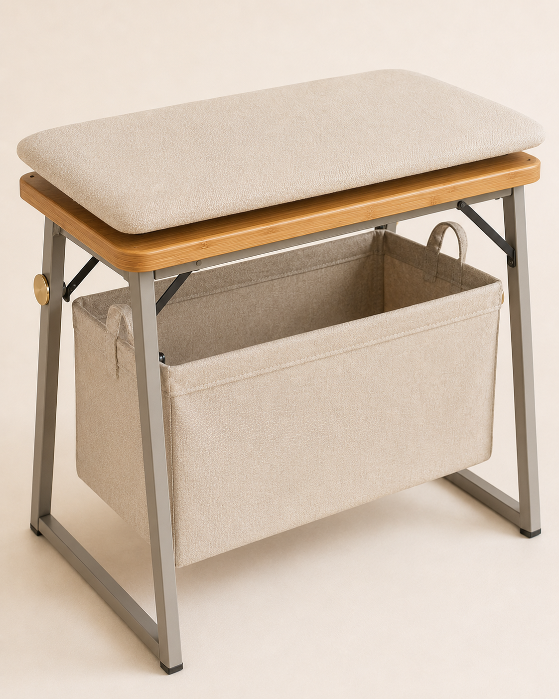 Nestiform Haven Foldable Laundry Hamper Bench
