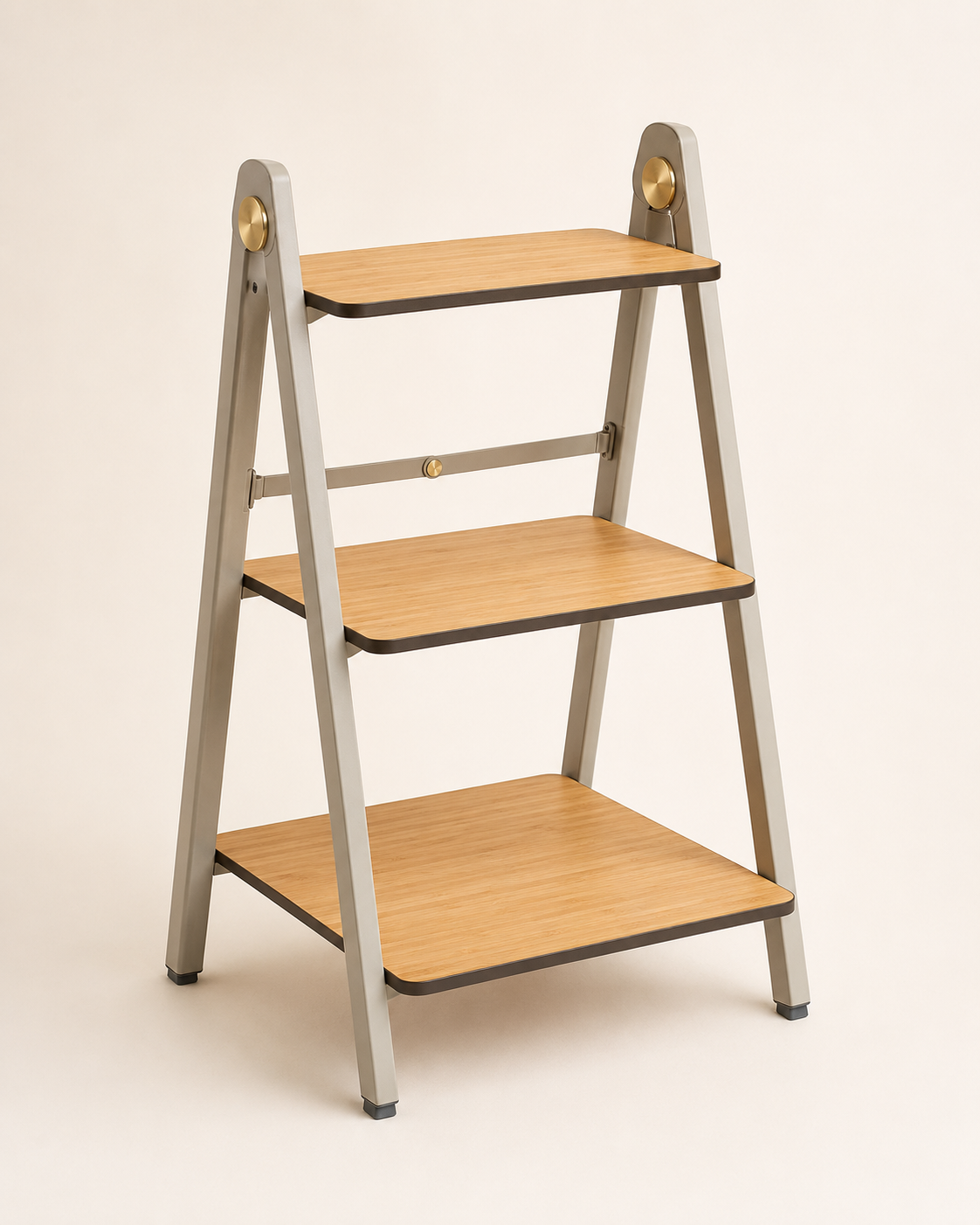 Nestiform Rowan 3-Tier Folding Ladder Storage Shelf